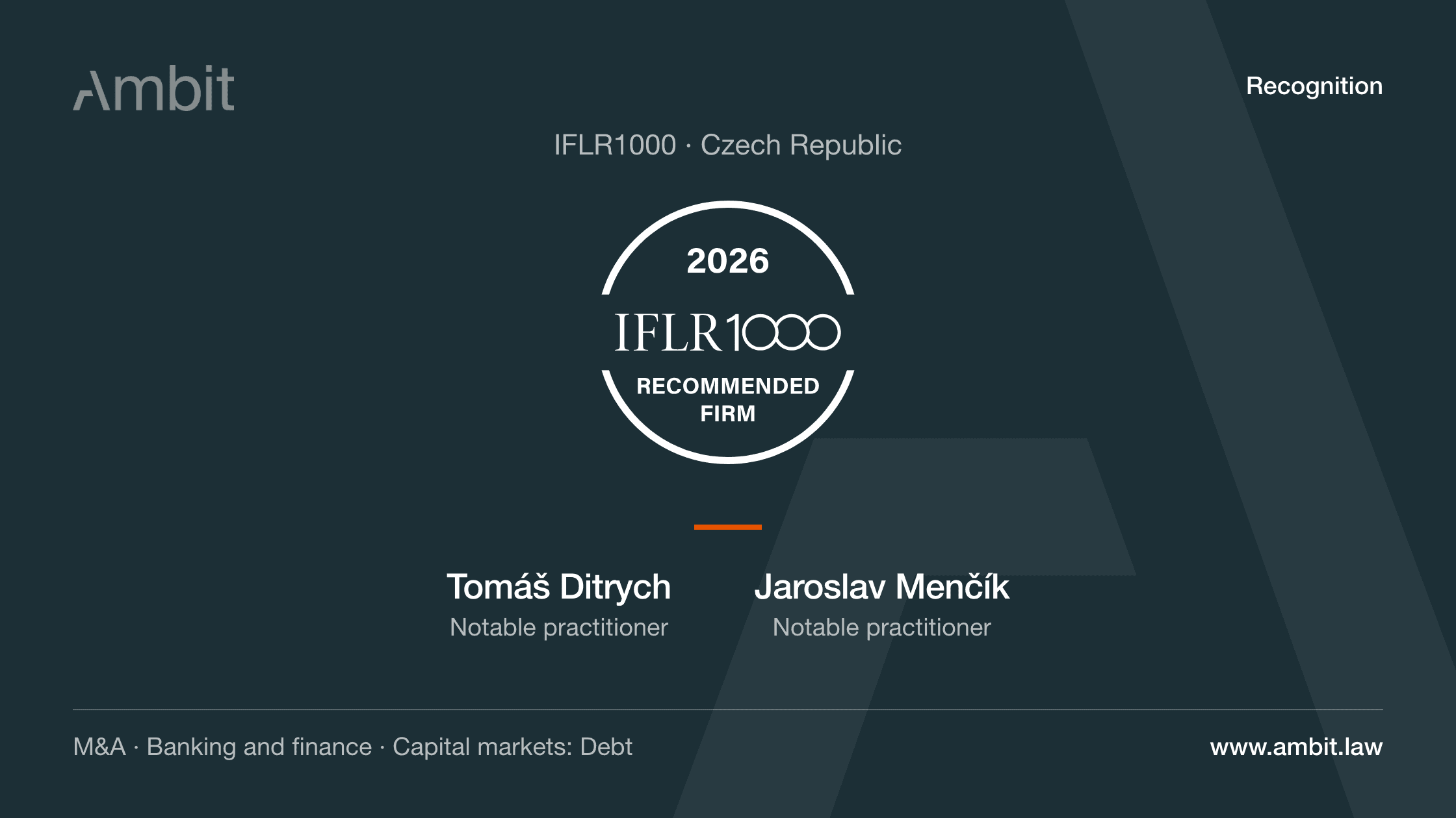 IFLR1000 2026: Ambit retains its rankings in M&A, banking and capital markets